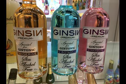 Alcohol-free gin from Spain